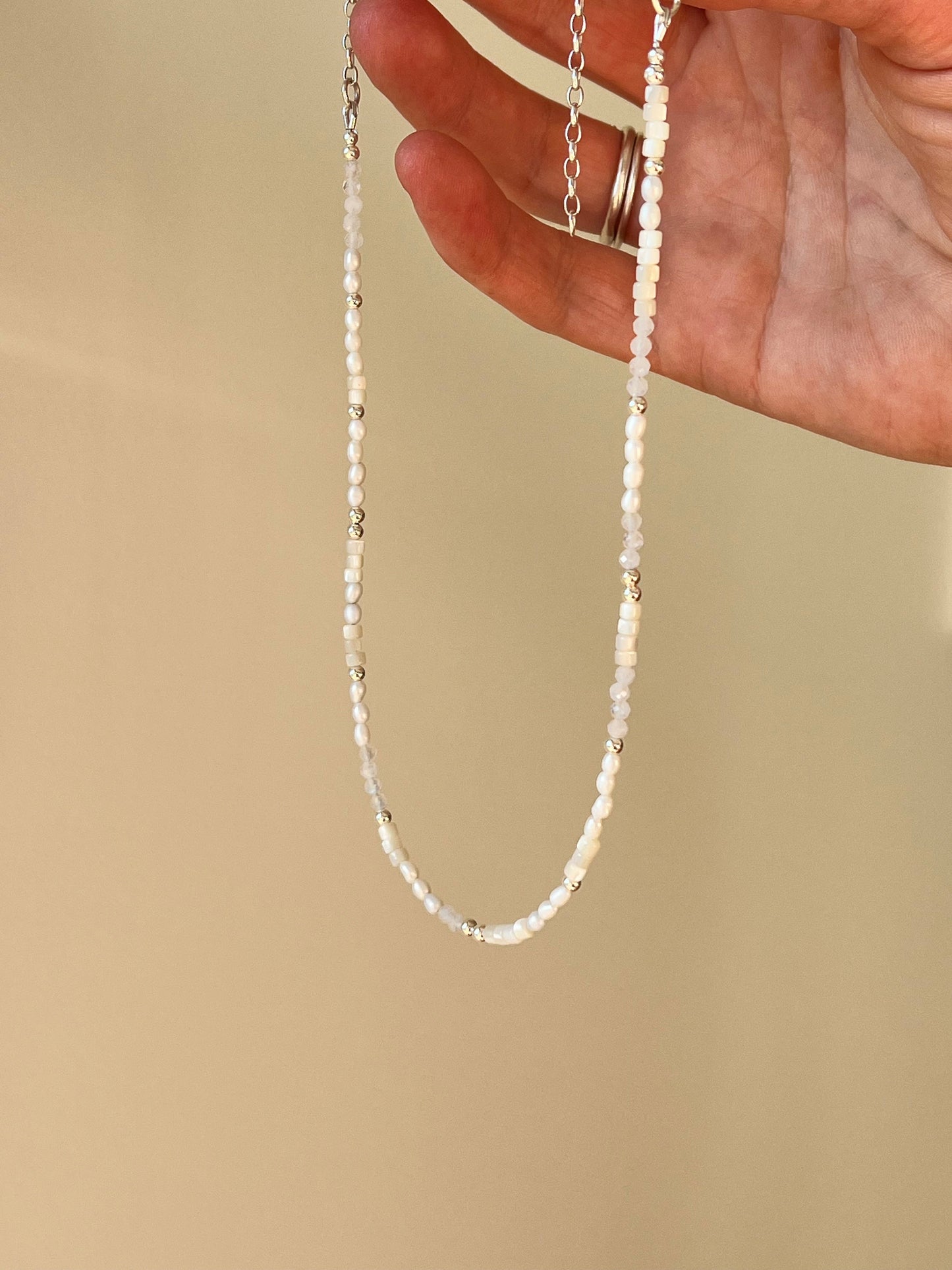 Hali Beaded Necklace - Poppy Mac
