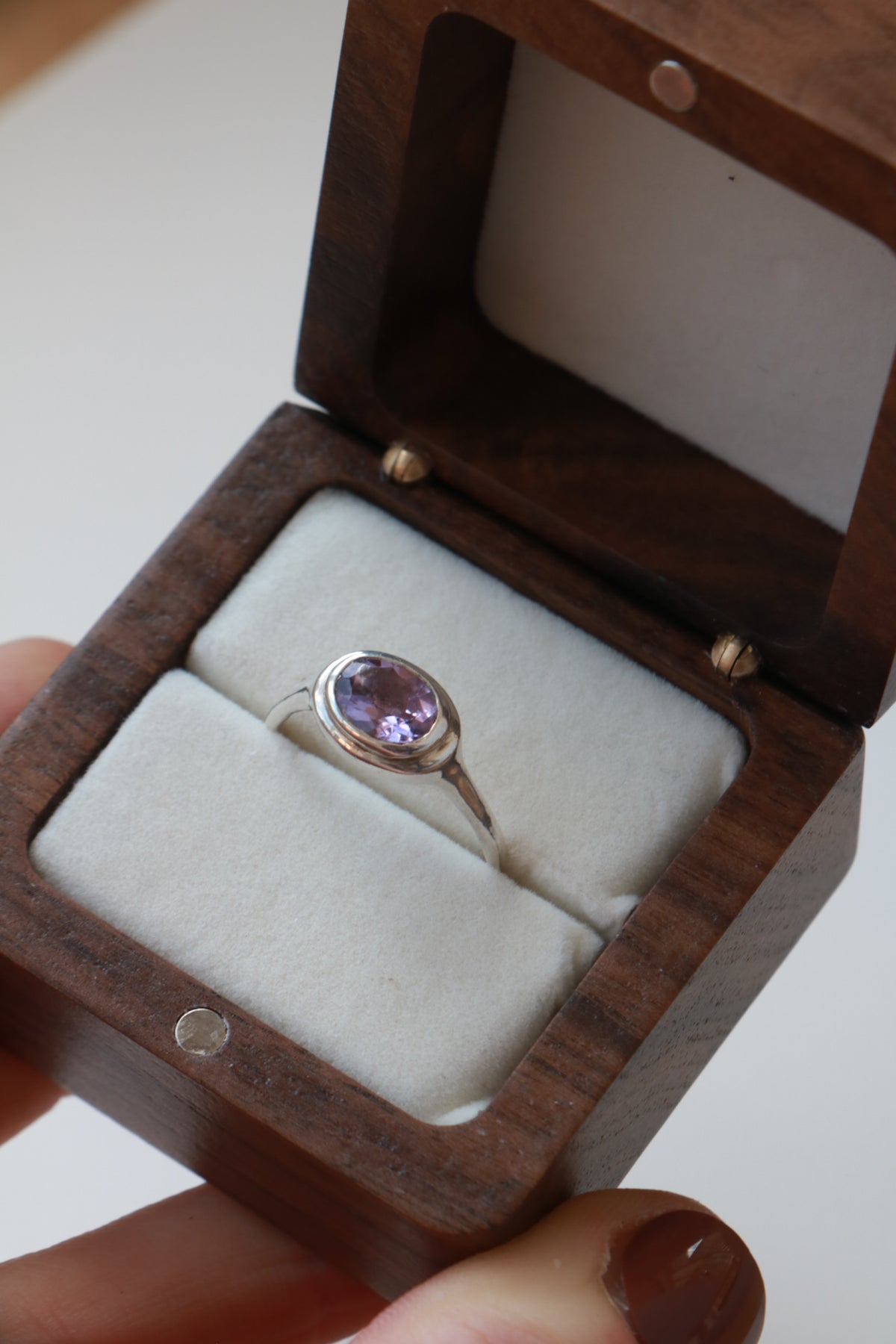 Isla - Keepsake Memorial Ash Gemstone Ring