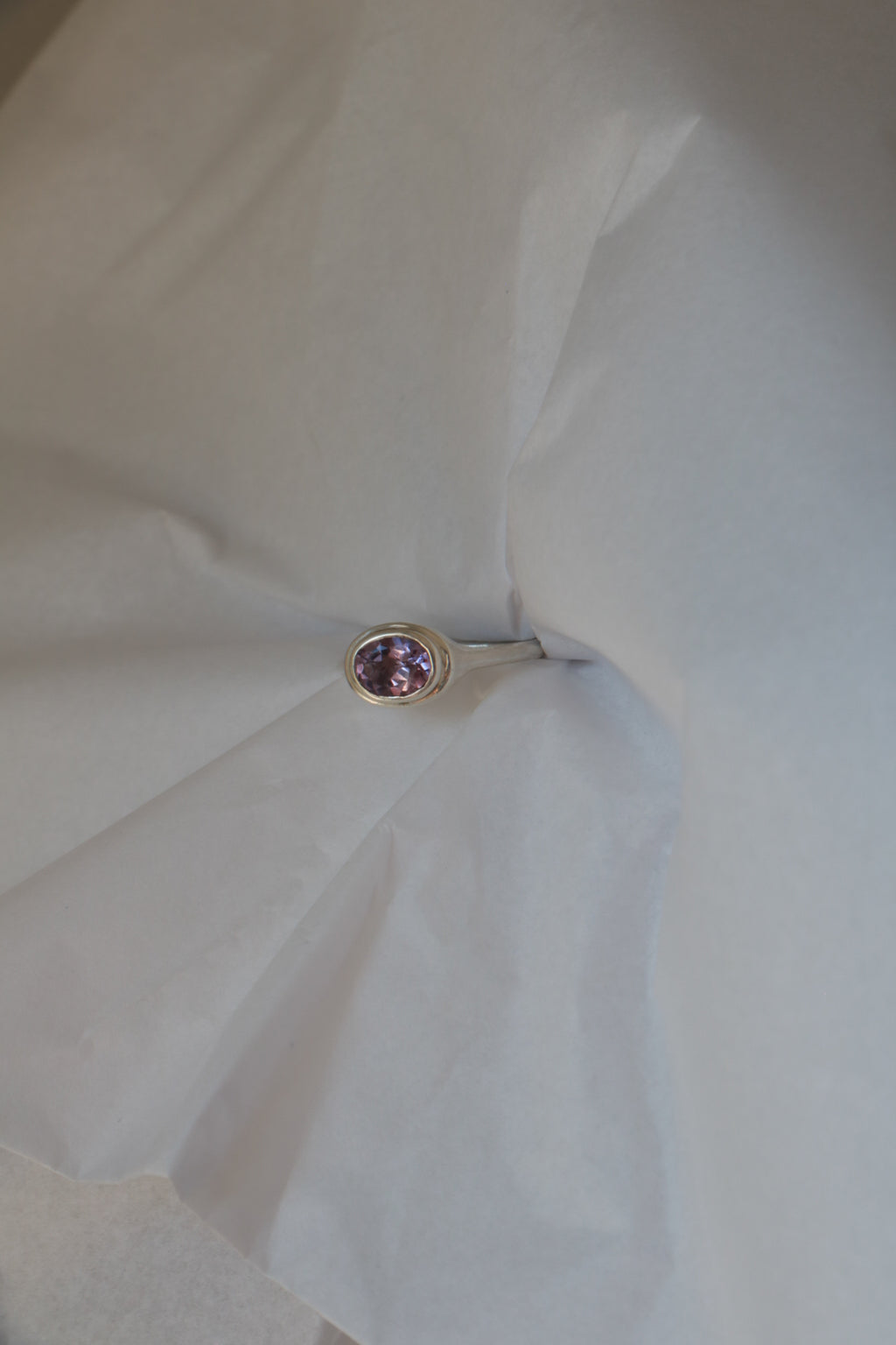 Isla - Keepsake Memorial Ash Gemstone Ring