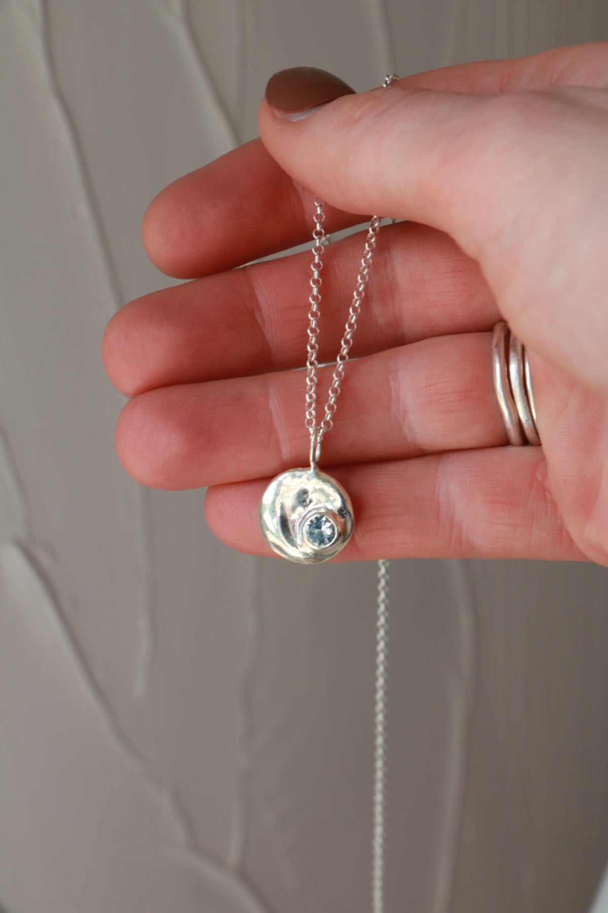 Ellidy - Keepsake Memorial Ash Gemstone Pendant