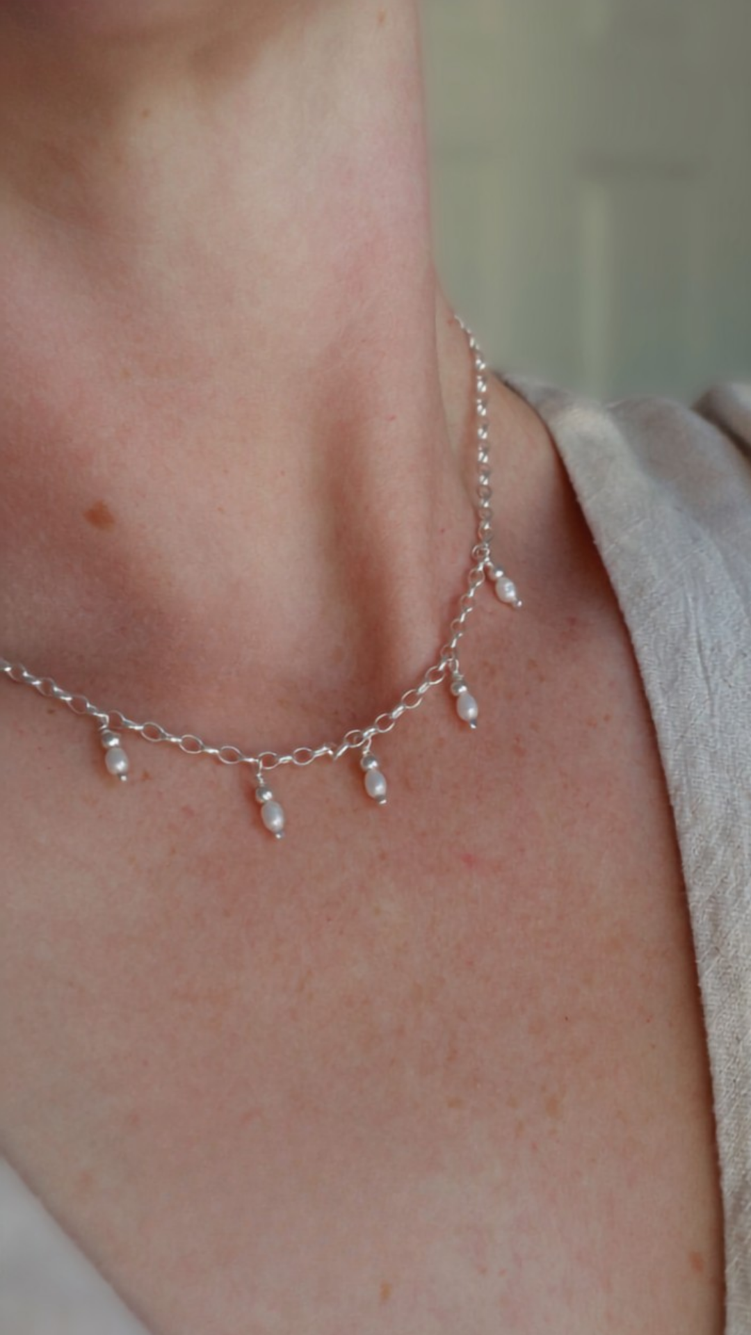 Maeve Pearl Necklace