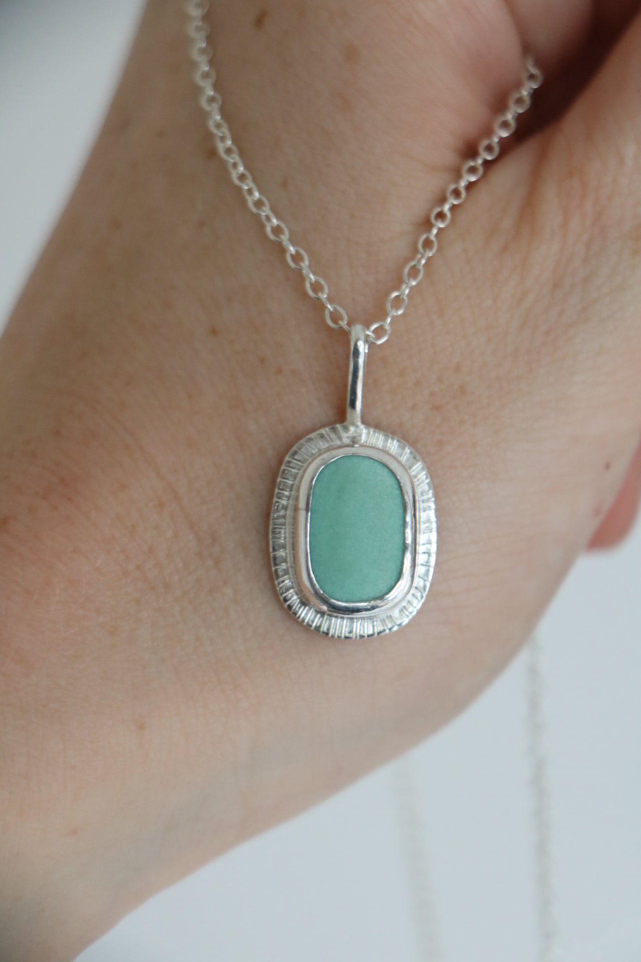 Australian Chrysoprase Pendant Pendant Poppy Mac   