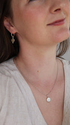 Sterling Silver Handmade Eclipse Earrings Earrings Poppy Mac  Made in Australia