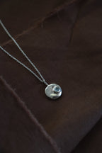Ellidy - Keepsake Memorial Ash Gemstone Pendant - Poppy Mac