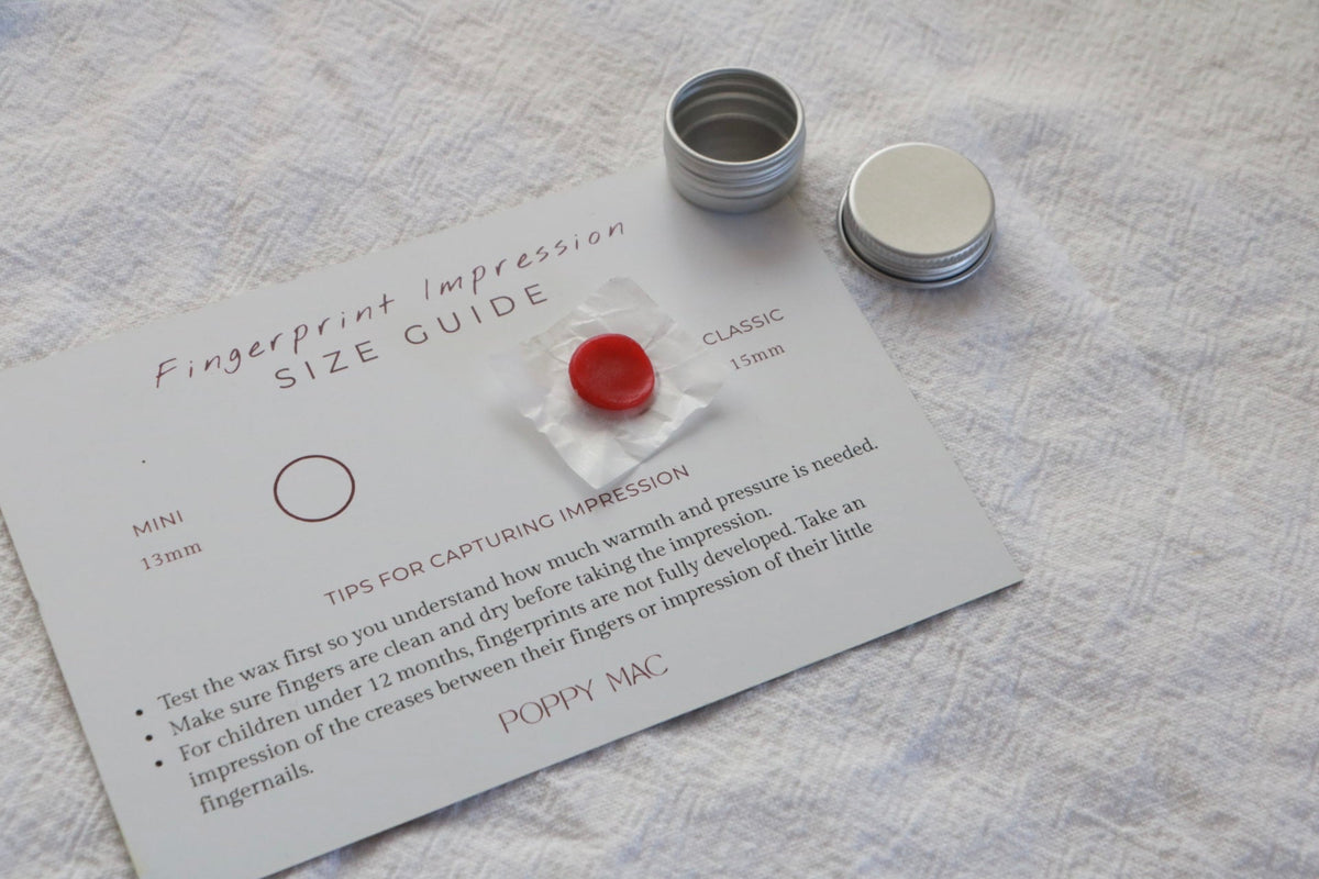 Fingerprint Impression Kit - Poppy Mac
