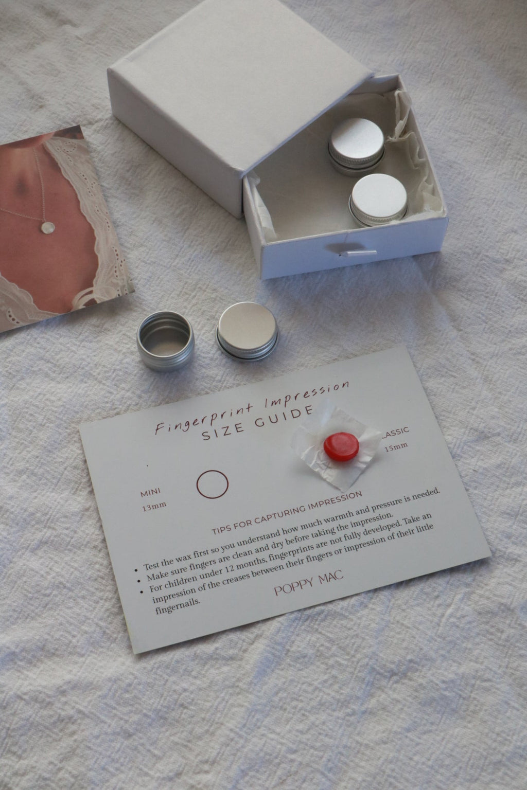 Fingerprint Impression Kit - Poppy Mac