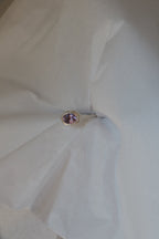 Isla - Keepsake Memorial Ash Gemstone Ring - Poppy Mac
