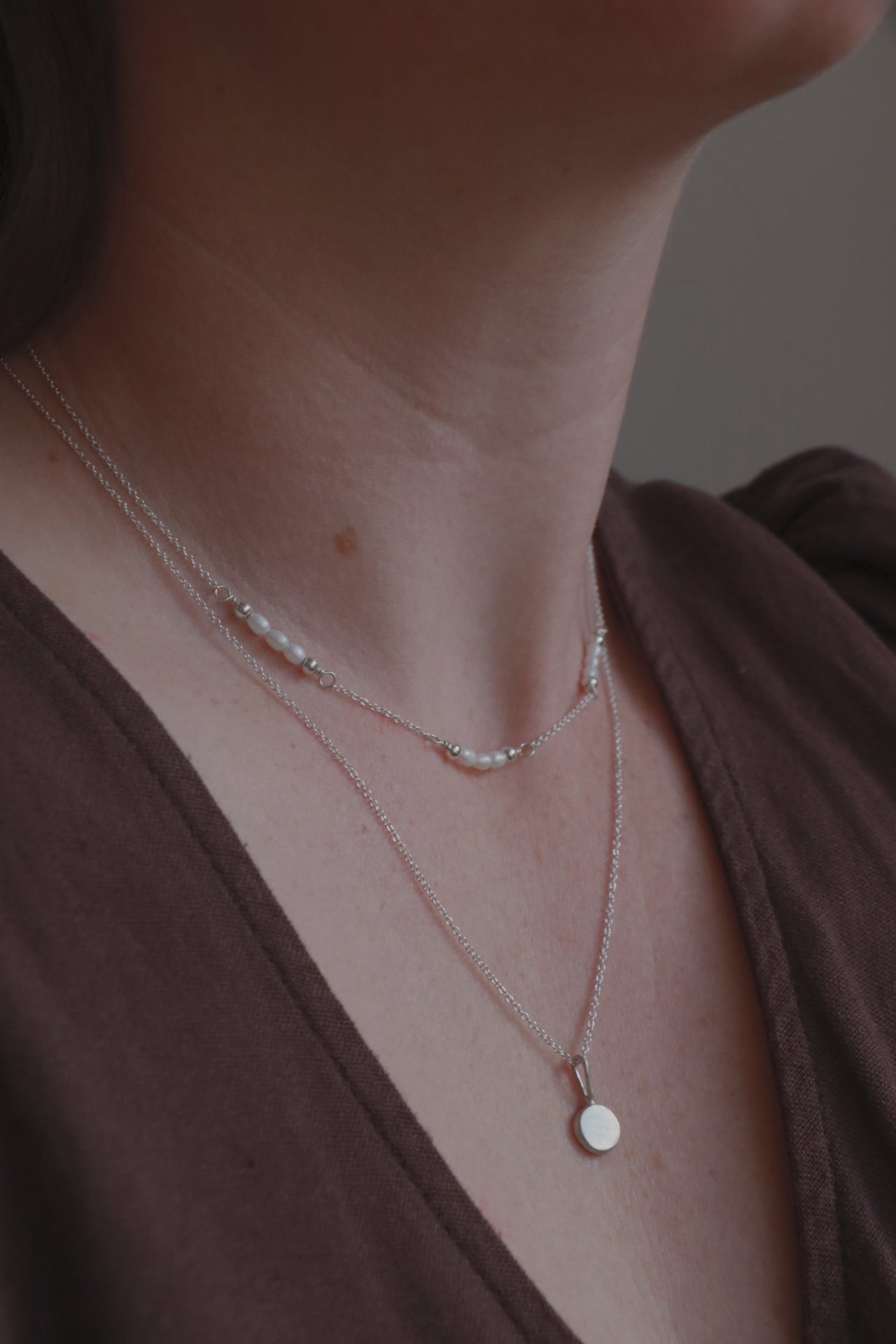 Mini Luna Pendant - Poppy Mac