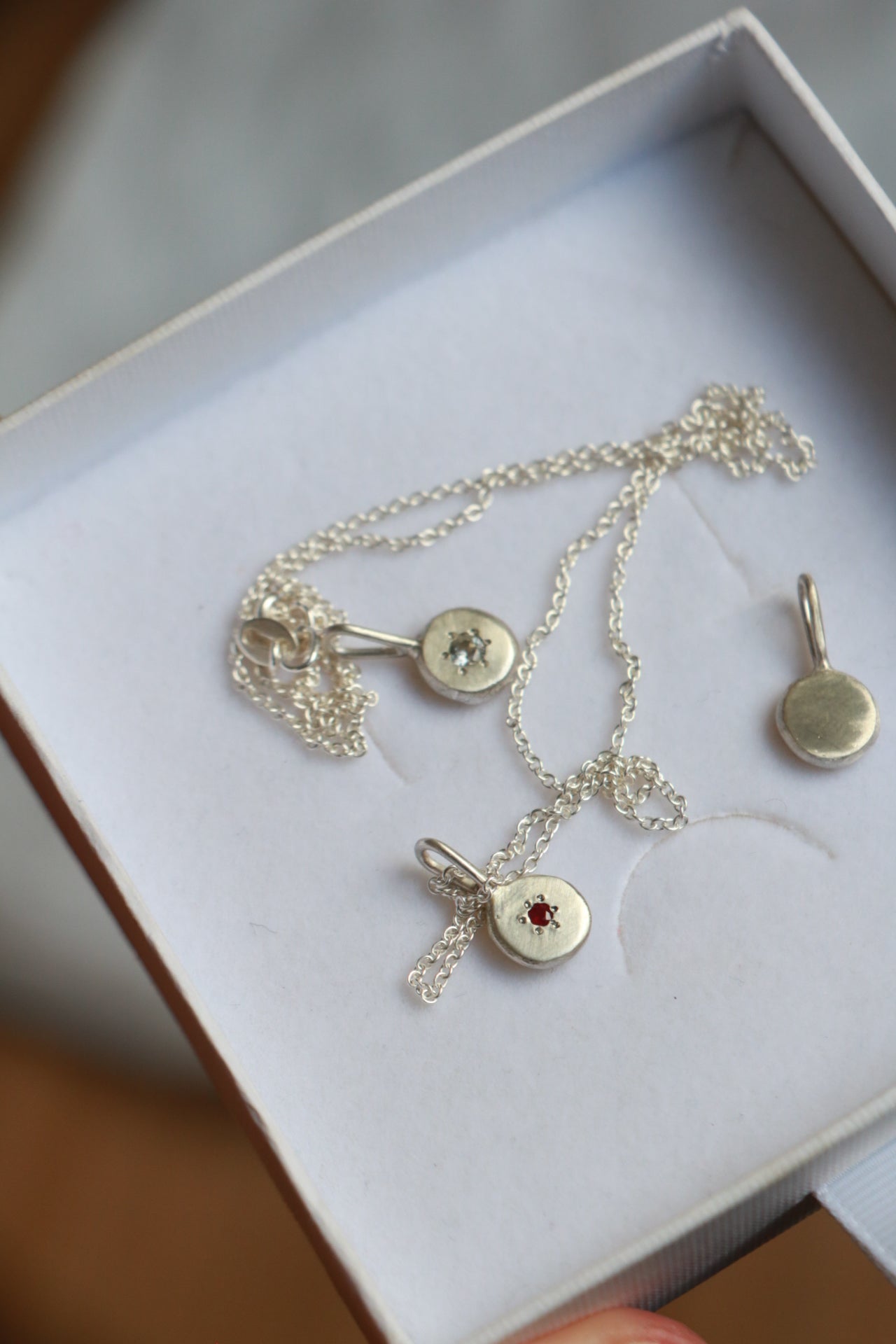 Mini Luna Pendant - Poppy Mac