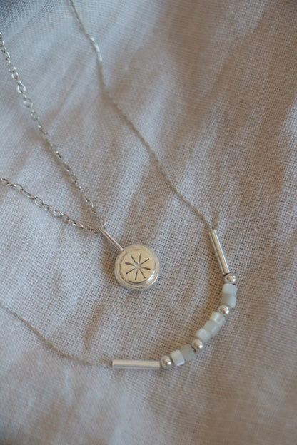 North Star Necklace Pendant Poppy Mac   