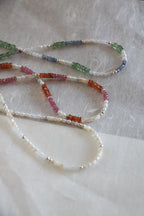 Olive Beaded Necklace - Poppy Mac