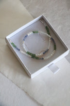 Olive Beaded Necklace - Poppy Mac