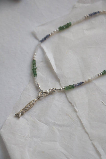 Olive Charm Necklace - Poppy Mac