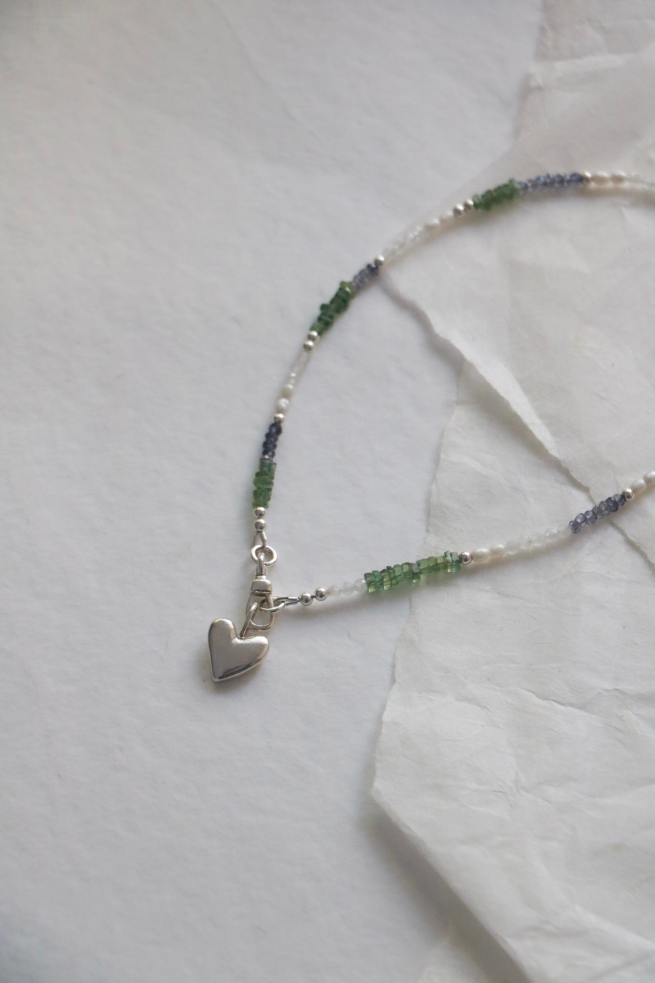 Olive Charm Necklace - Poppy Mac