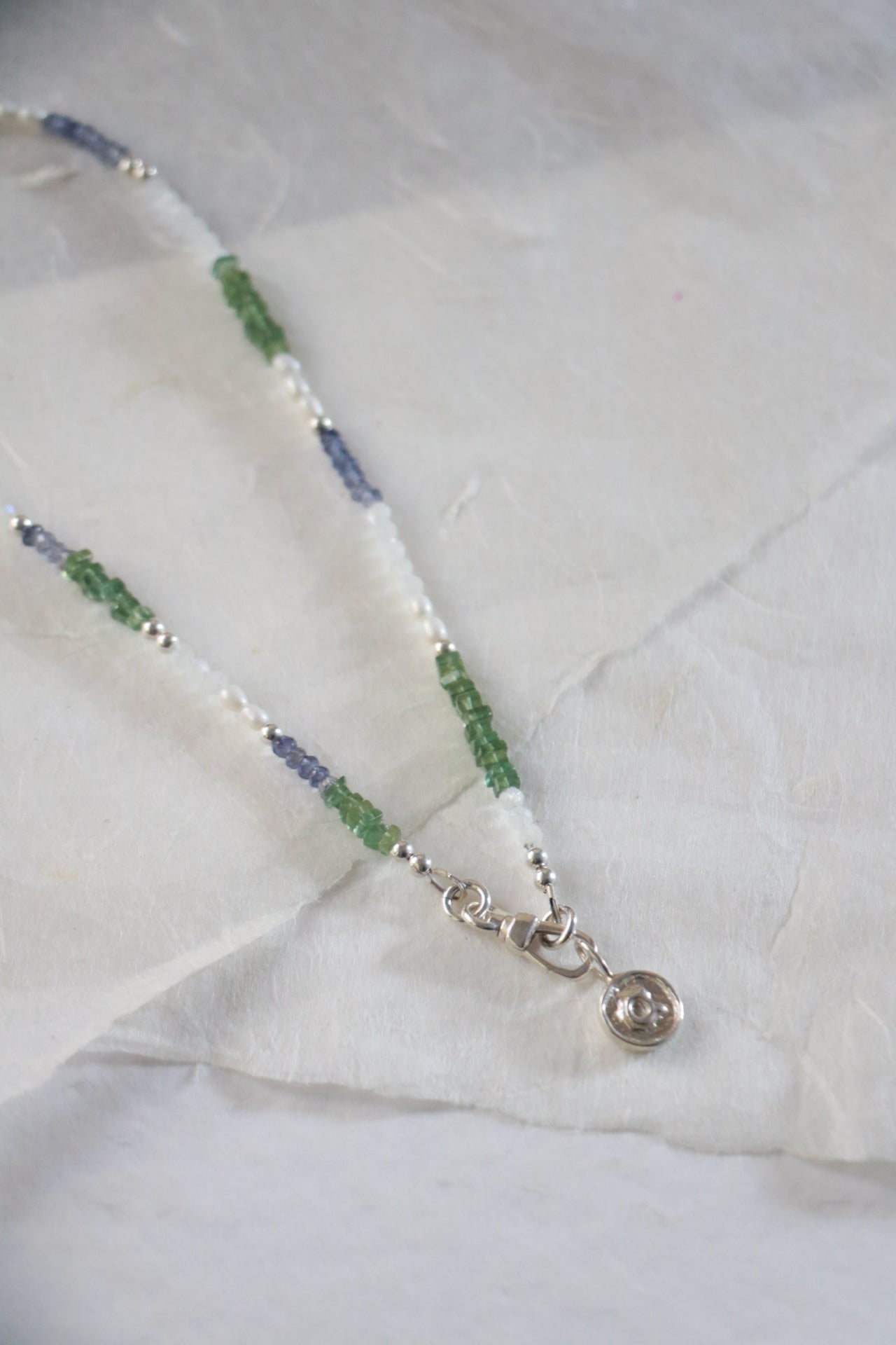 Olive Charm Necklace - Poppy Mac