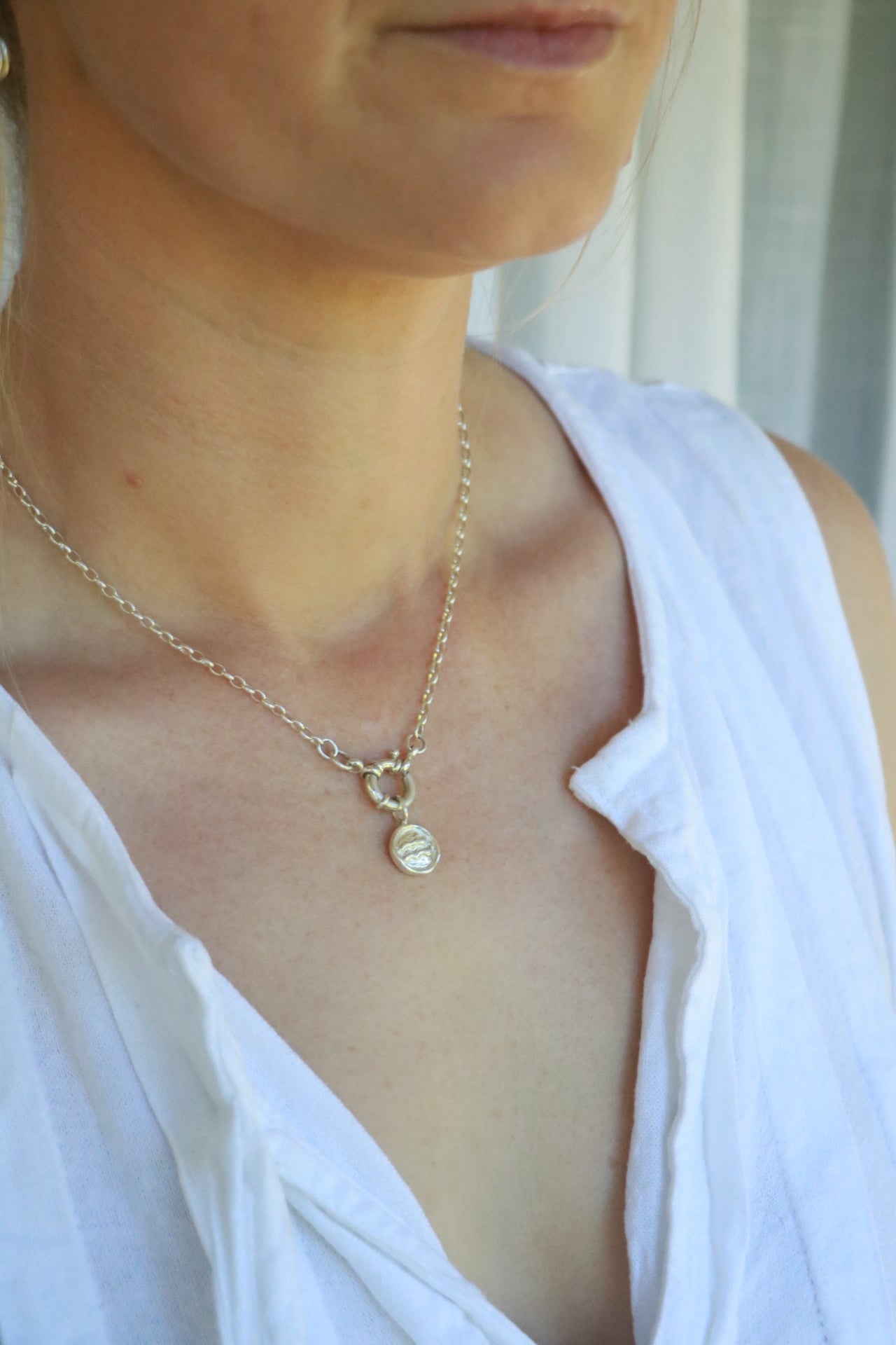 Organic Zodiac Pendant - Poppy Mac