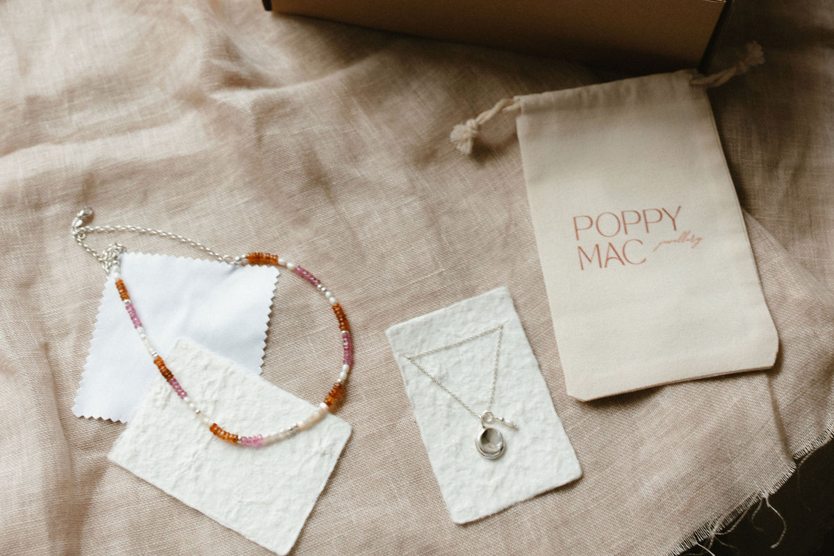 Handmade Australian jewellery by Poppy Mac