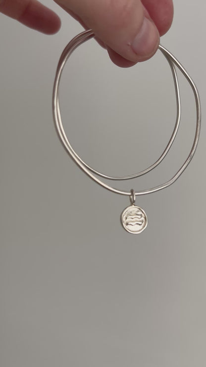 Organic Zodiac Bangle