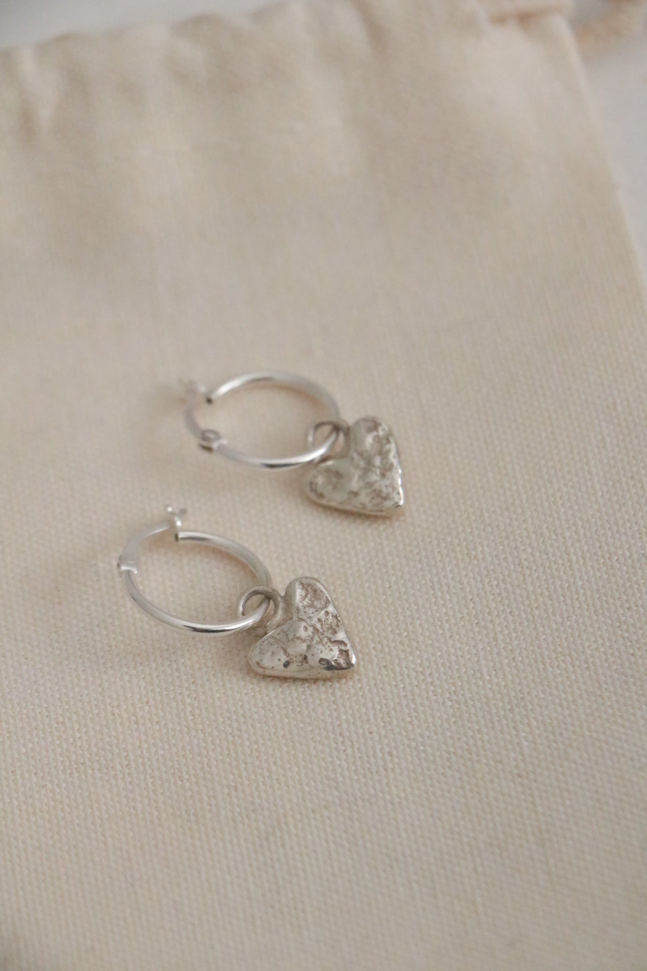 Sorella Heart Hoops - Poppy Mac