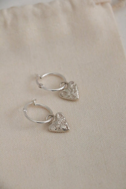 Sorella Heart Hoops - Poppy Mac