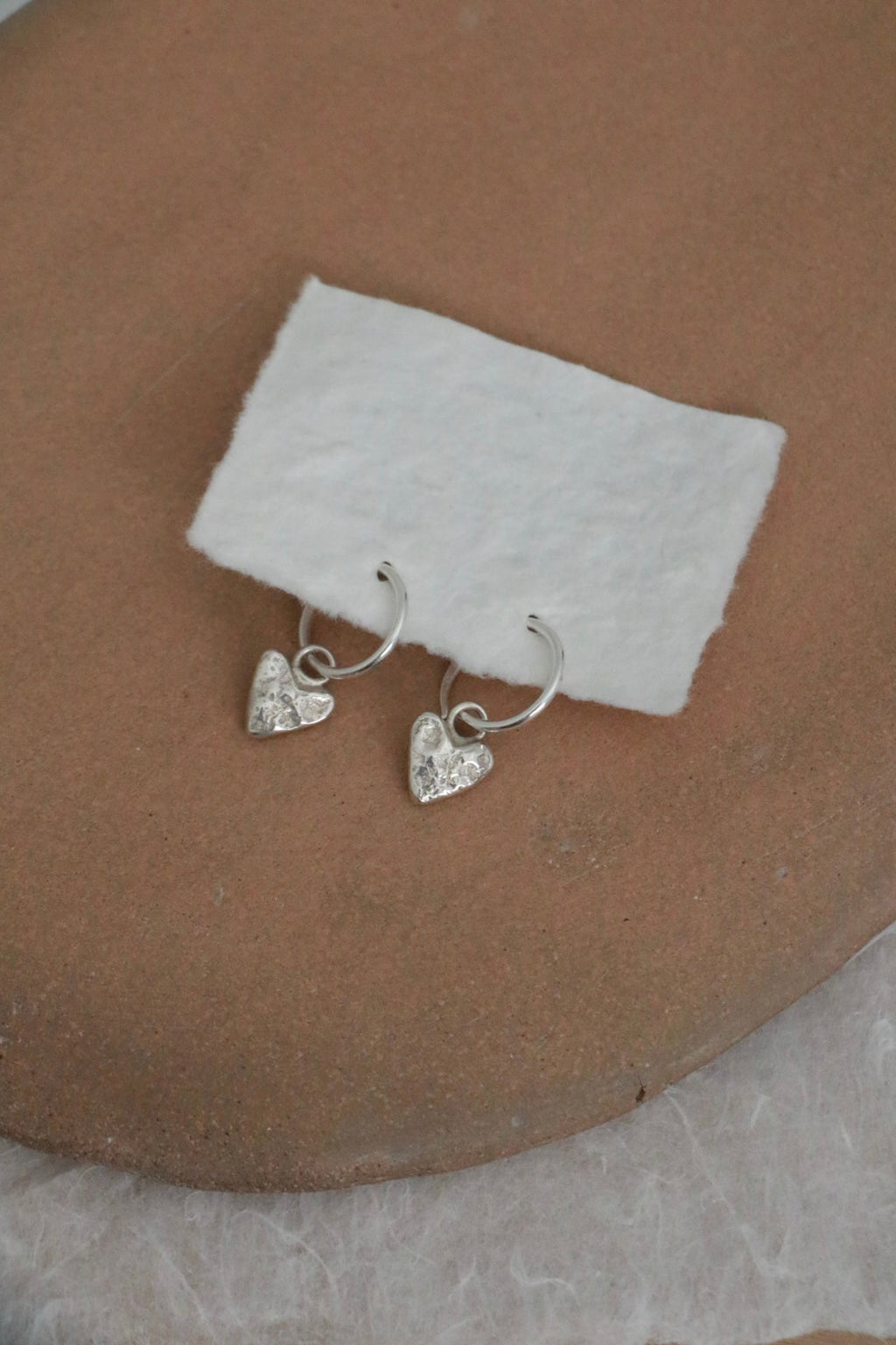 Sorella Heart Hoops - Poppy Mac