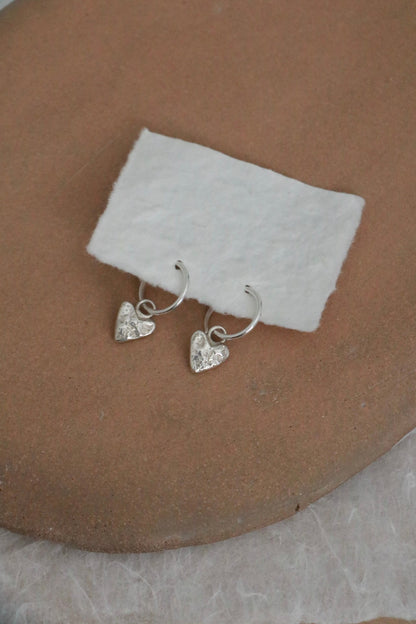 Sorella Heart Hoops - Poppy Mac