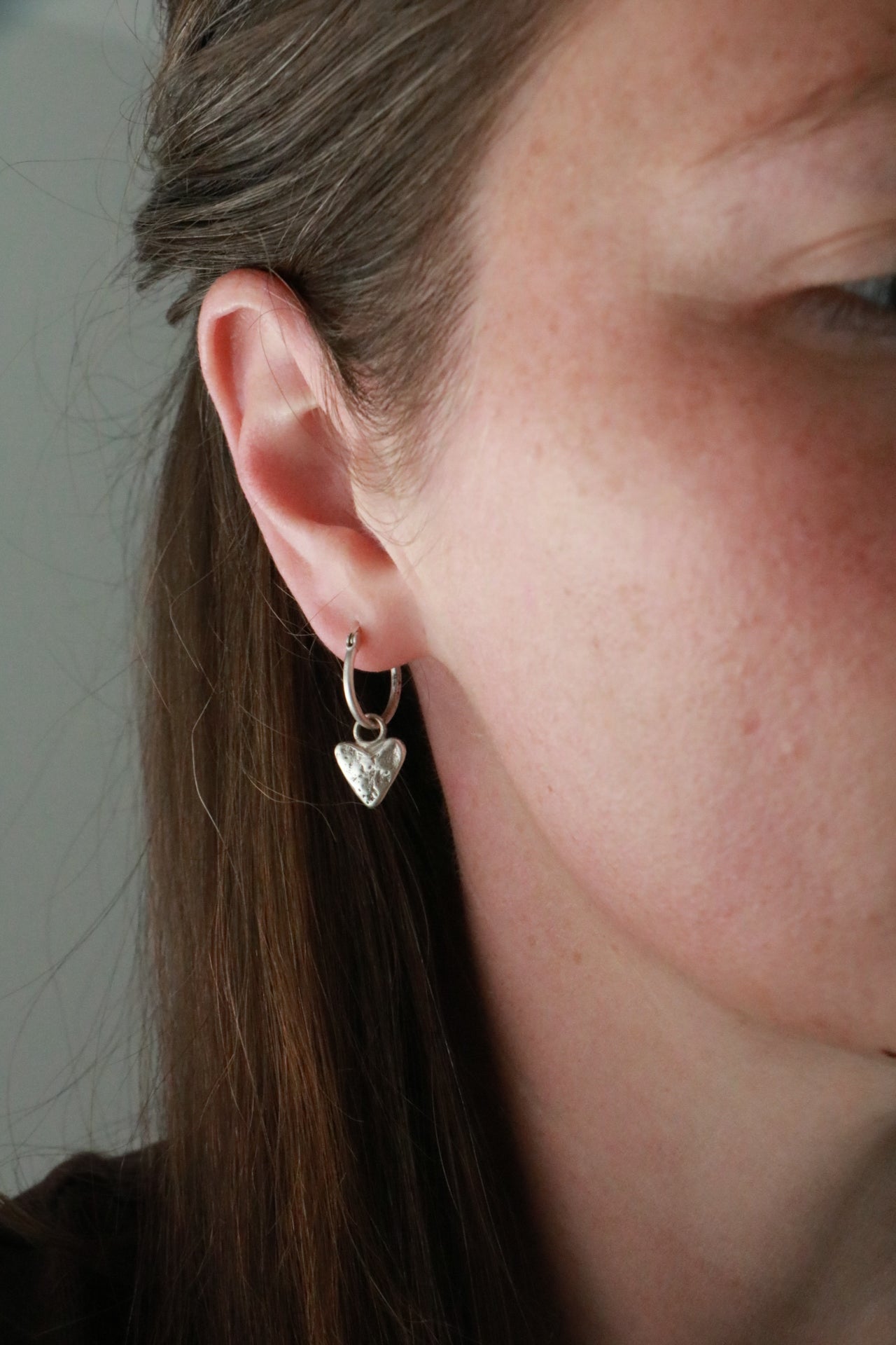 Sorella Heart Hoops - Poppy Mac