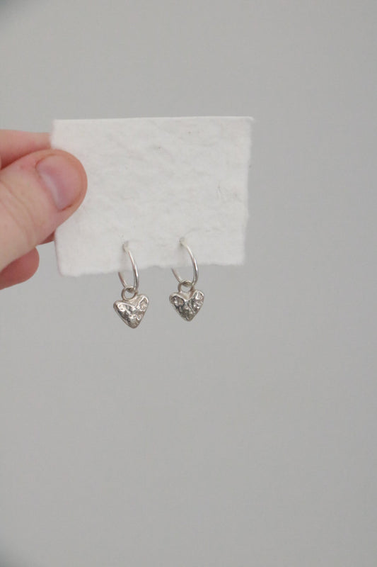 Sorella Heart Hoops - Poppy Mac