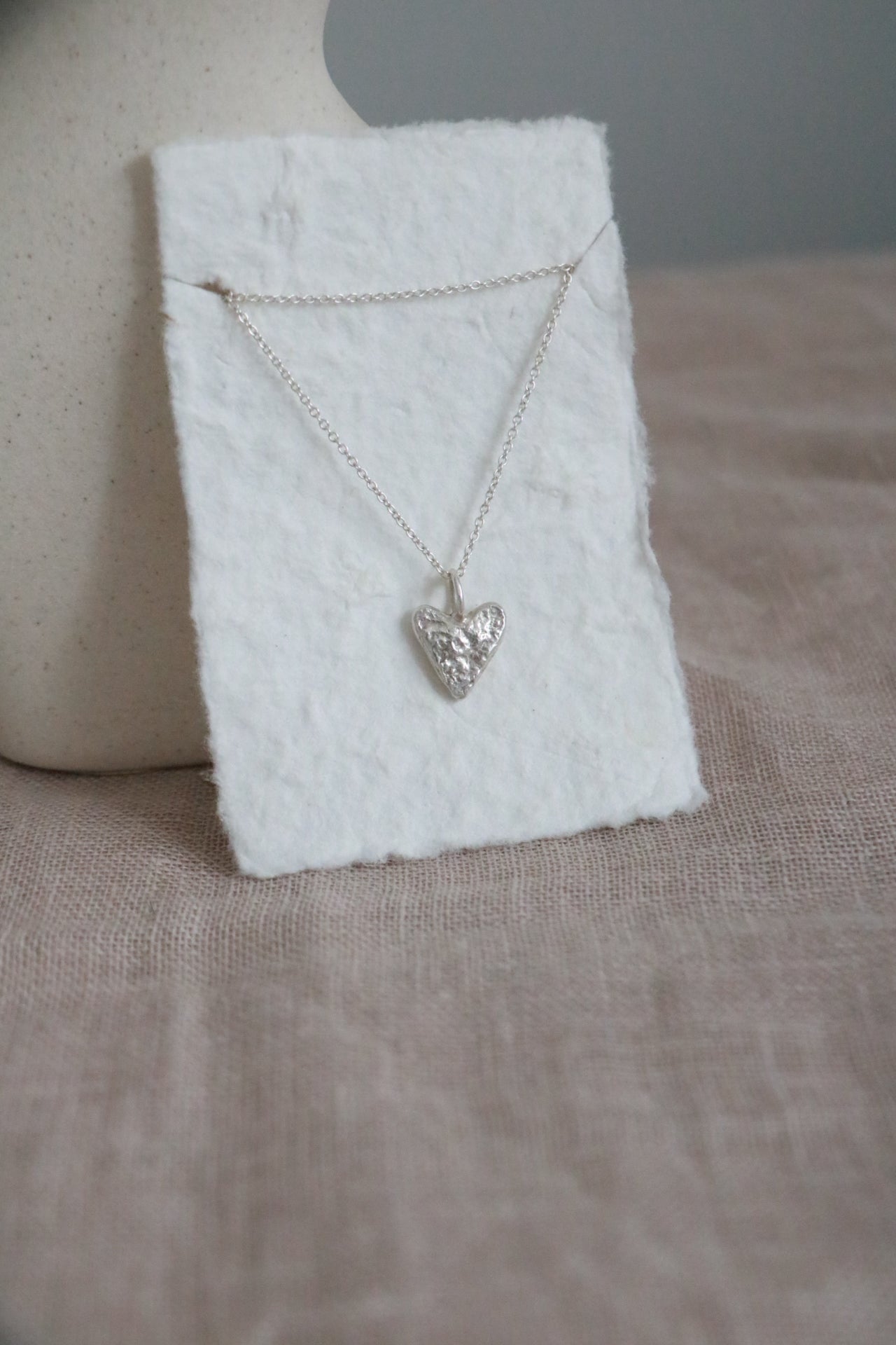 Sorella Heart Pendant - Poppy Mac