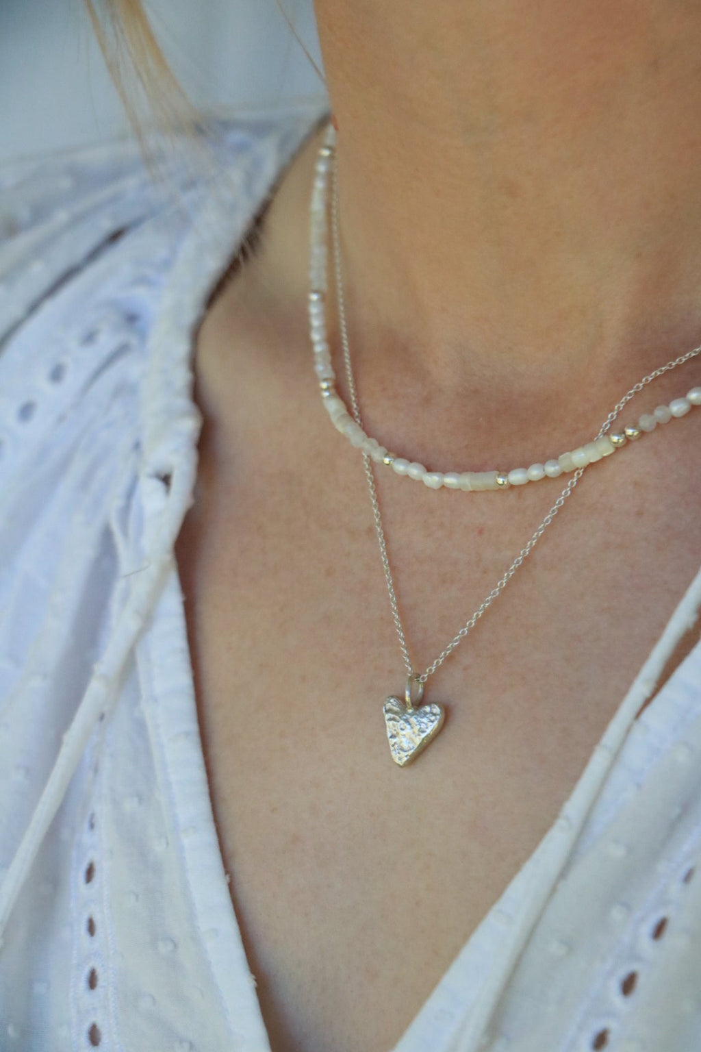 Sorella Heart Pendant - Poppy Mac
