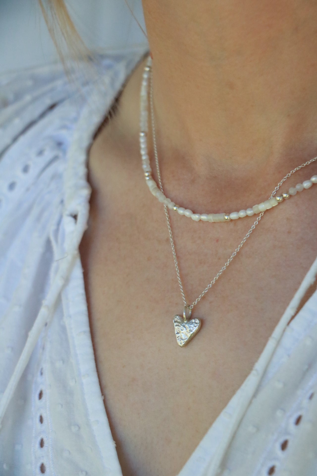 Sorella Heart Pendant - Poppy Mac
