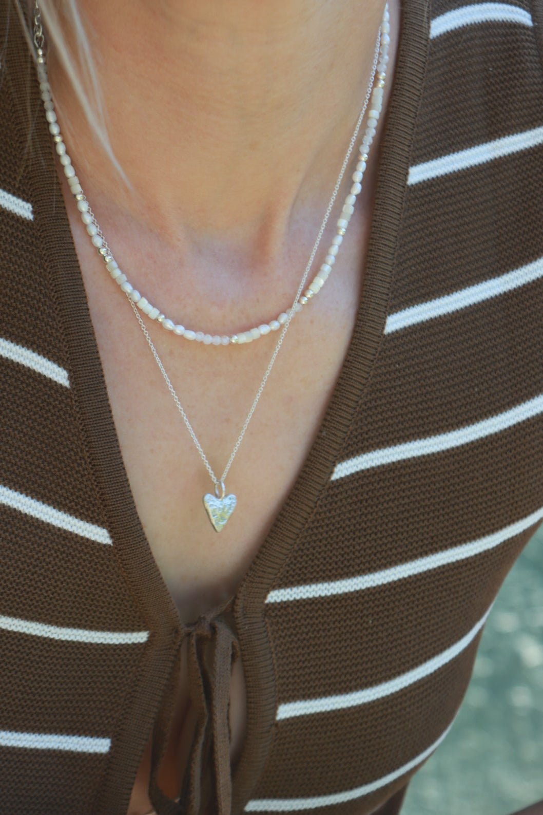 Sorella Heart Pendant - Poppy Mac