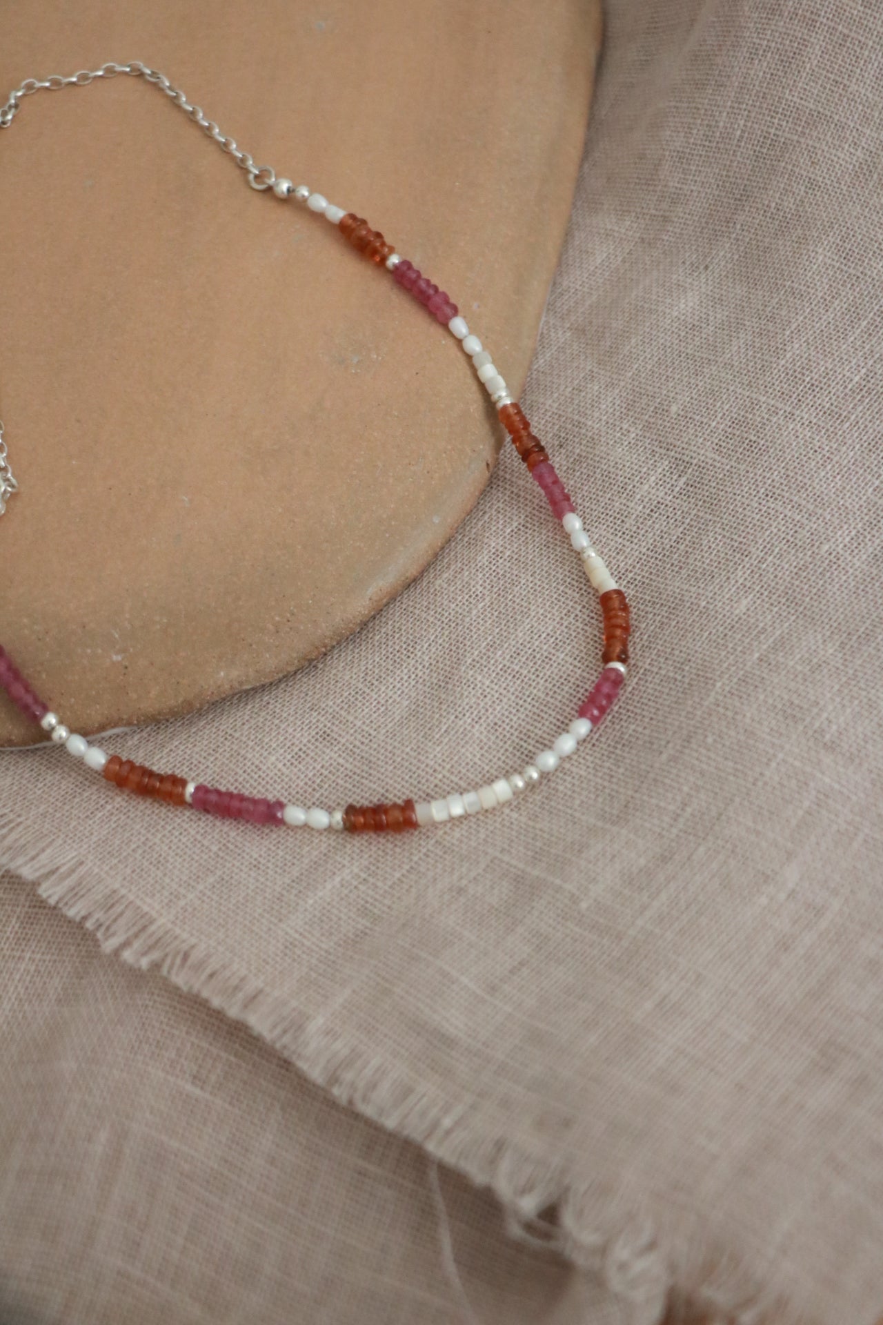 Zalie Beaded Necklace - Poppy Mac