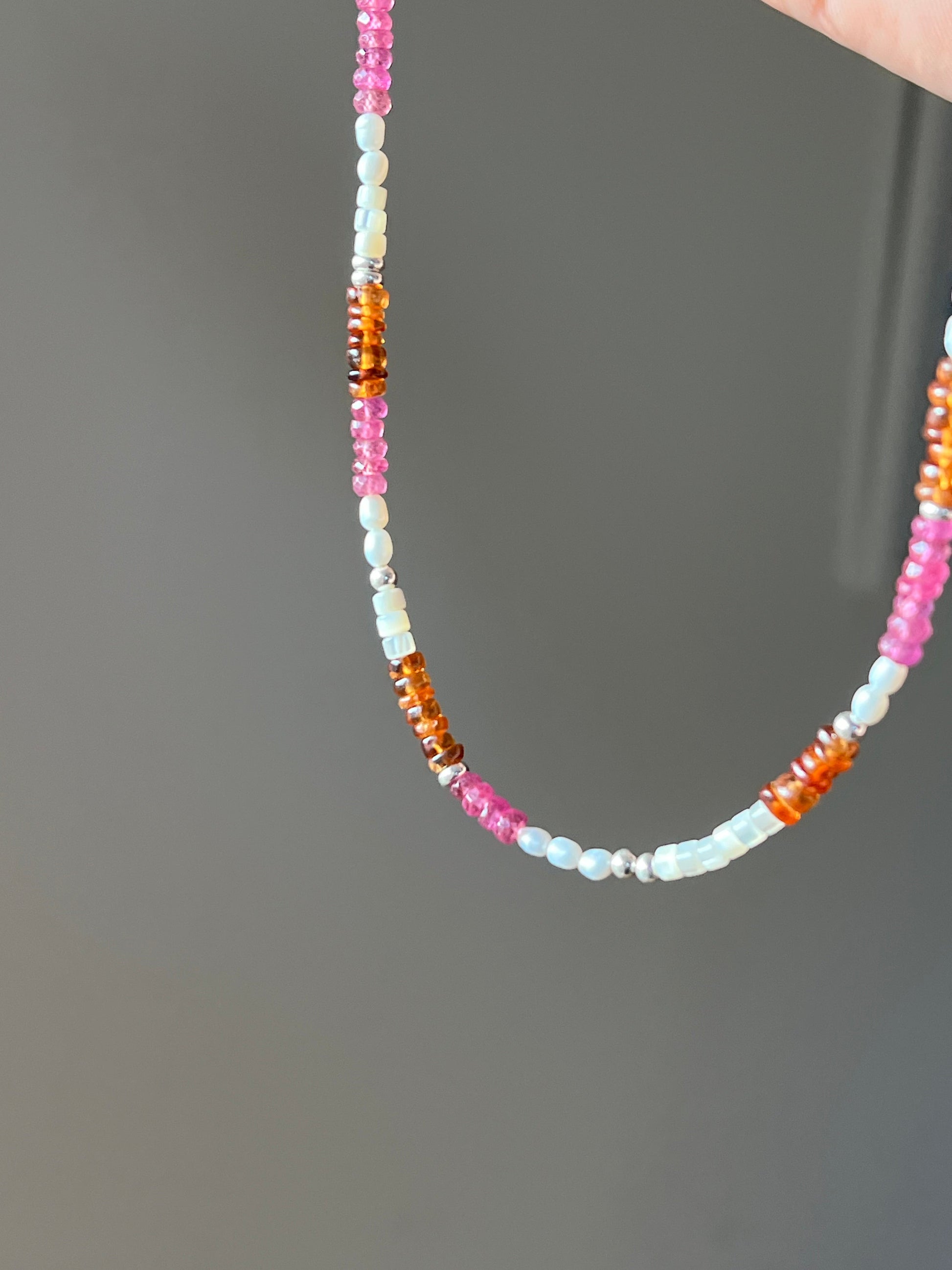 Zalie Beaded Necklace - Poppy Mac