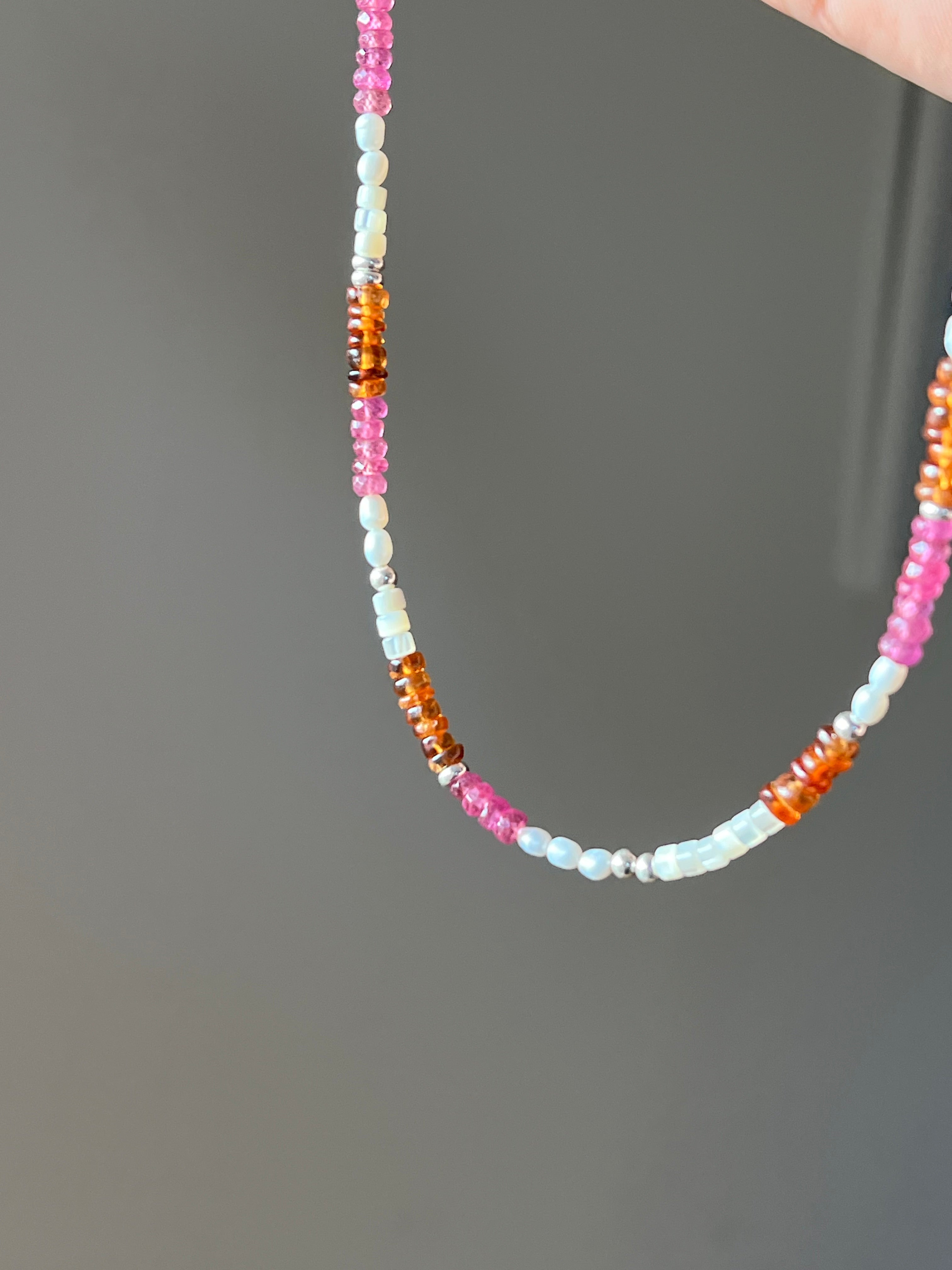 Zalie Beaded Necklace - Poppy Mac