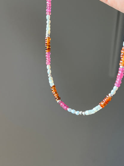 Zalie Beaded Necklace - Poppy Mac