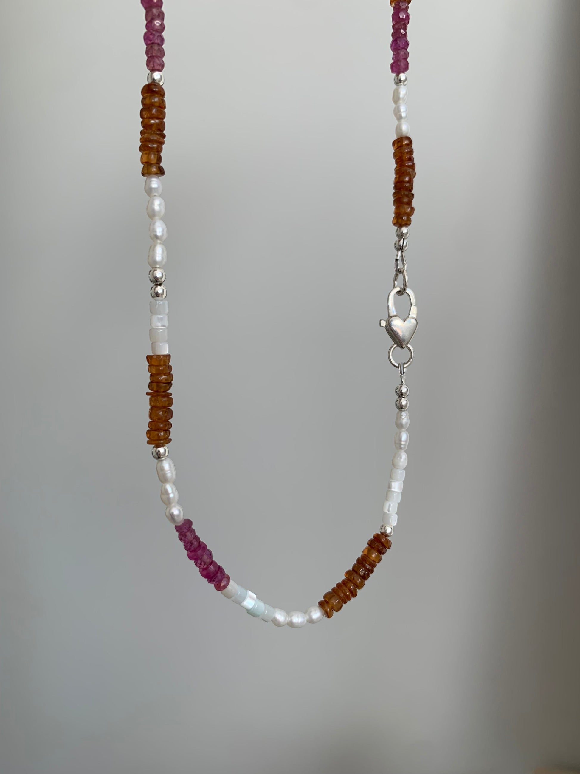 Zalie Charm Necklace - Poppy Mac