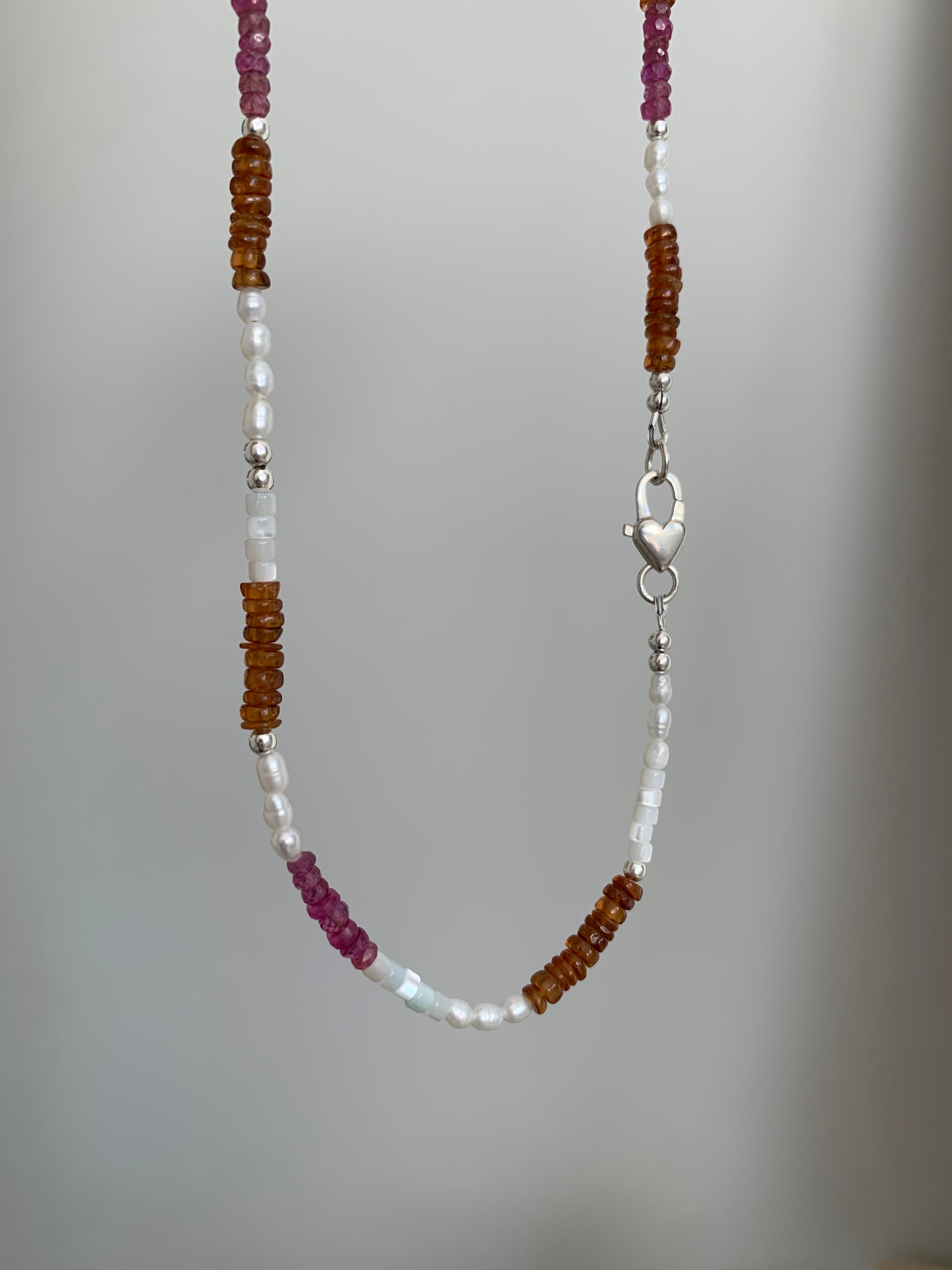 Zalie Charm Necklace - Poppy Mac