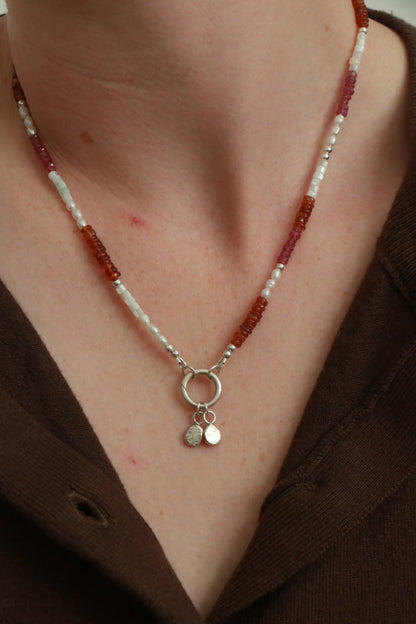 Zalie Charm Necklace - Poppy Mac